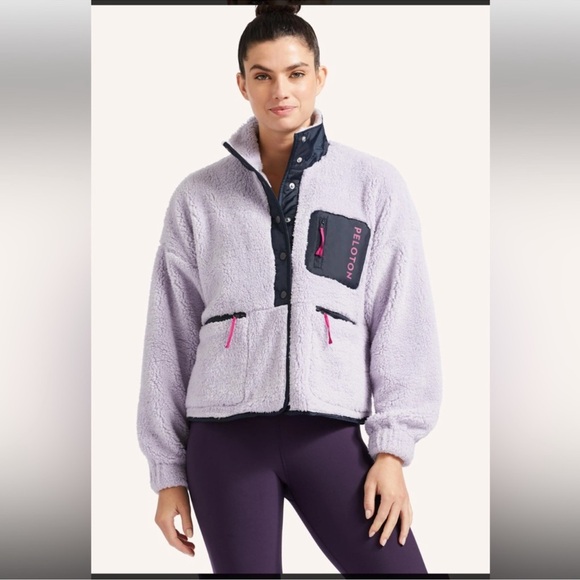 🎉LAST PIECE🎉PELOTON Ho121 Sherpa Jacket - Picture 1 of 10